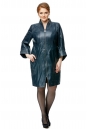 Женское кожаное пальто из натуральной кожи с воротником 8014097