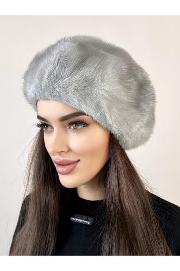 Шапка женская из норки