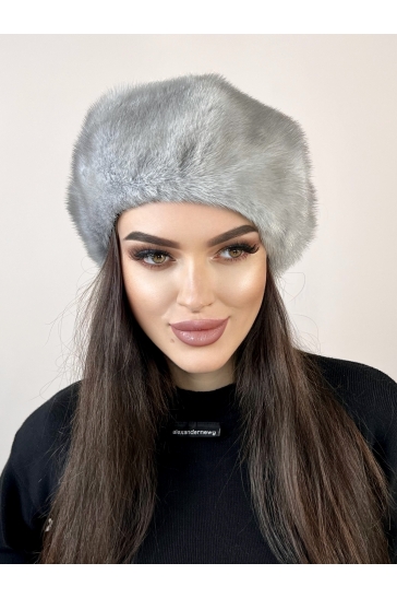 Шапка женская из норки