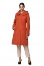 Женское пальто из текстиля с капюшоном 8016042
