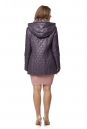 Куртка женская из текстиля с капюшоном, отделка искусственный мех 8016086-3