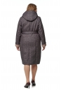 Женское пальто из текстиля с капюшоном 8016131-3