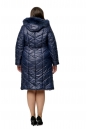 Женское пальто из текстиля с капюшоном, отделка песец 8016437-3