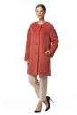 Женское пальто из текстиля без воротника 8017031-2