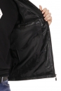Мужская кожаная куртка из эко-кожи с воротником 8018367-6