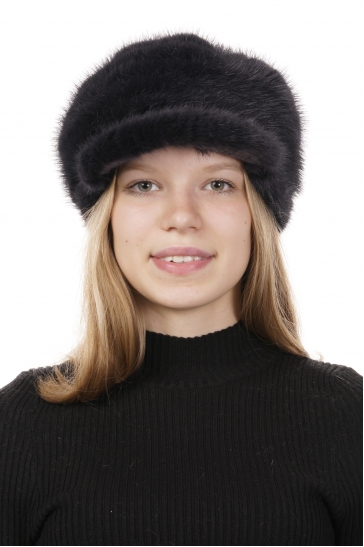 Шапка женская из норки