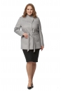 Женское пальто из текстиля с воротником 8019084