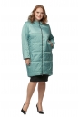 Женское пальто из текстиля с капюшоном 8019154