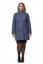Женское пальто из текстиля с воротником 8019185
