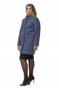 Женское пальто из текстиля с воротником 8019185-2