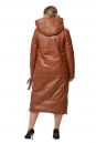 Женское кожаное пальто из натуральной кожи с капюшоном 8019294-3