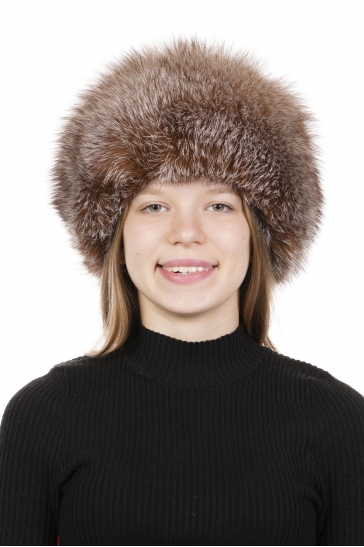 Шапка женская из блюфроста