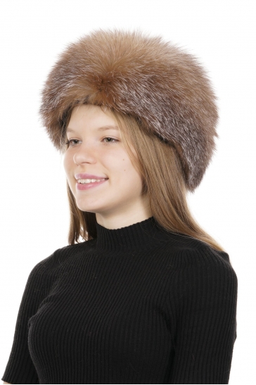 Шапка женская из блюфроста