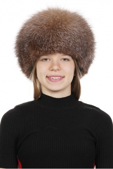 Шапка женская из блюфроста