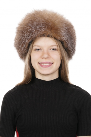 Шапка женская из блюфроста