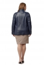 Женская кожаная куртка из эко-кожи с воротником 8019656-3