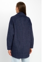Женское пальто из текстиля с воротником 8022146-2